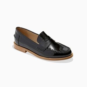Jack Rogers Black Patent Leather Loafers